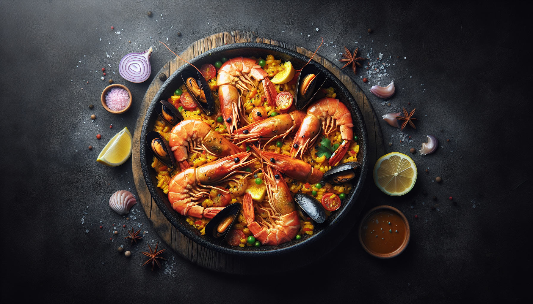 paella de mariscos